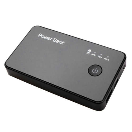 2in1 Power Bank Spy Camera Motion Detection Digital Recorder - Black