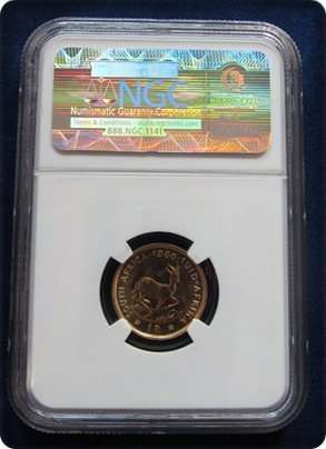 TOP GRADE ** 1966 GR1 PF66 NGC !!