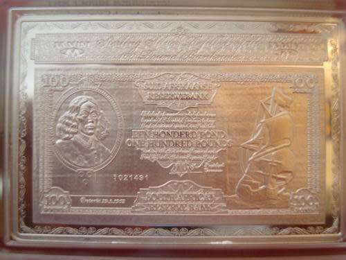 2011 SARB 90th Anniversary Sterling Silver Set with UNC R5 Coin