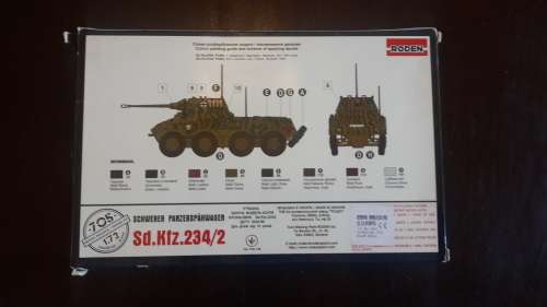 RODEN SCALE MODEL 1.72 "PUMA"