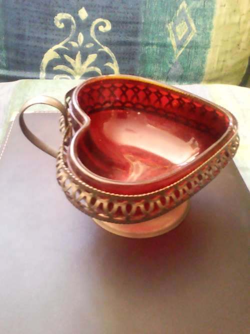 1950's Heart Sweet Dish (Stunning)