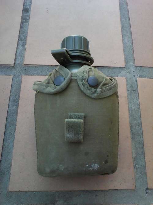Original SADF Water bottle including jacket
