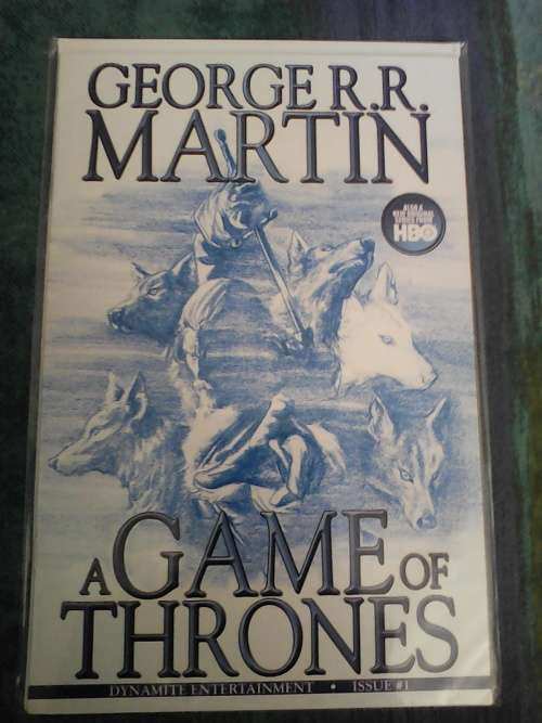 Game Of Thrones # 1 (2011) Black and White Variant. Extremely Rare !!!