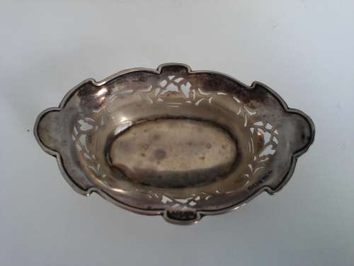 J.G Ltd 1926 Birmingham Silver Mustard Dish (Mint Condition)