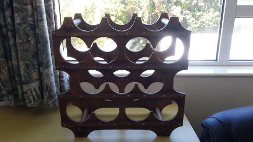 Vintage 14 Bottle Wine Rack