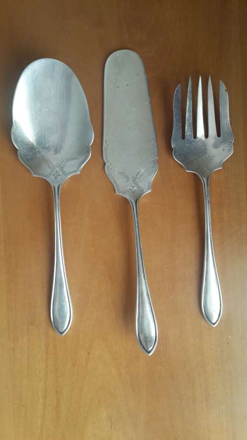3 x 1964 Edward Viner (Sheffield) Solid Silver Items (Heavy)