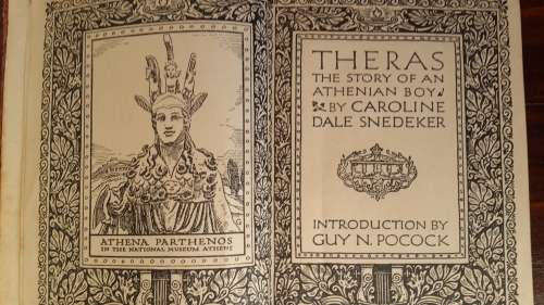 Theras : The Story Of An Athenian Boy 1927 (Hardcover)