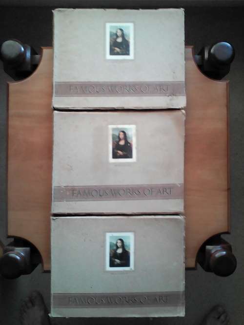 3 x 1939 Famous Works Of Art Cigarette Albums (See Discription)