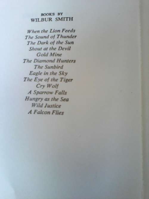A Falcon Flies (Vintage Wilbur Smith Hardcover)