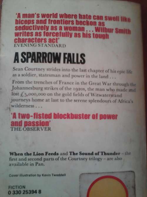 A Sparrow Falls (Paperback) Wilbur Smith