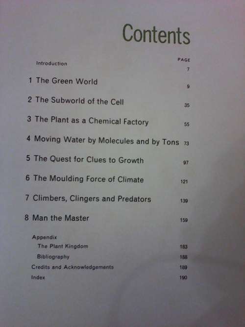 The Plants (Large Hardcover) Life Nature Library