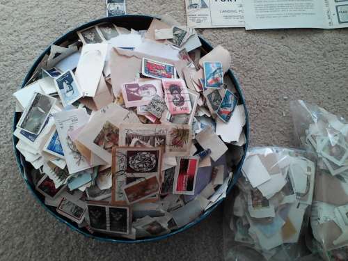 Massive Collection Of Stamps Including Three Circa 1982 (22K Gold) Plus Mounted / Commerative Stamps