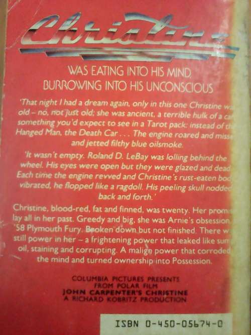 Christine (Large Paperback) Stephen King