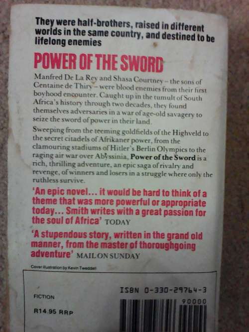Power of the Sword (Large Paperback) Wilbur Smith