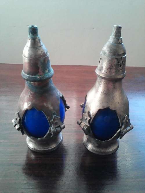 Circa 1920's Salt And Pepper Set