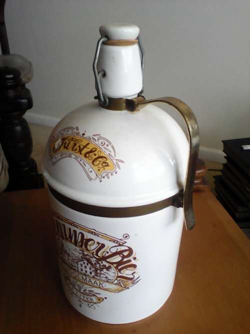 Large Vintage Thirst @ Co 2.5Lt Ginger Beer Bottle (Mint Condition)