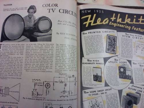 19 x Circa 1951 - 1967 Radio - Electronics / Electronics World / Radio @ TV News Magazines