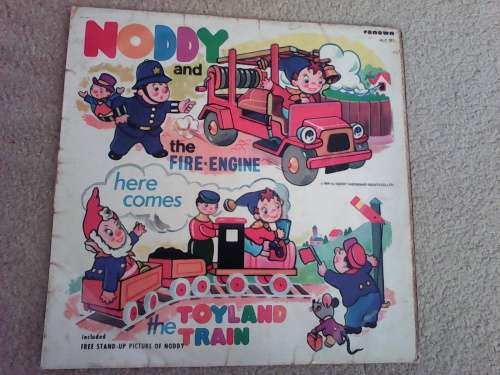 Circa 1966 Noddy and the Fire-Engine / here comes the Toyland Train