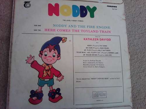 Circa 1966 Noddy and the Fire-Engine / here comes the Toyland Train
