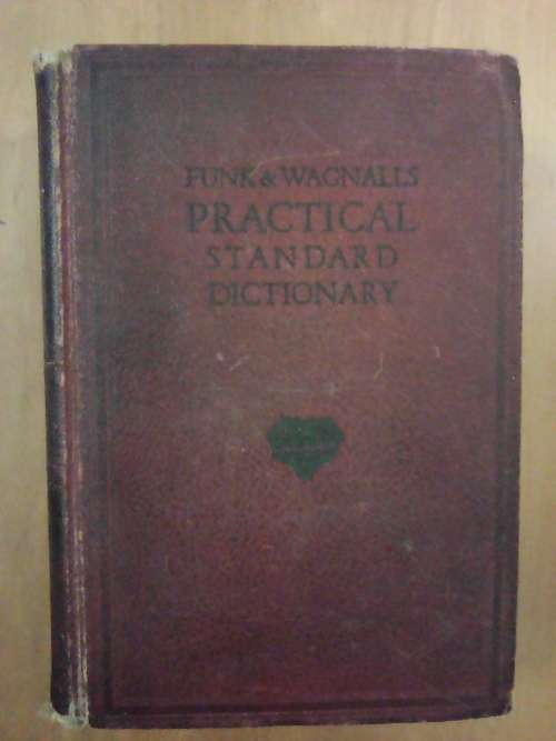 Rare Circa 1943 Funk @ Wagnalls Practical Standard Dictionary (Large Hardcover)