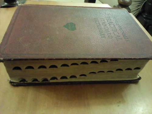Rare Circa 1943 Funk @ Wagnalls Practical Standard Dictionary (Large Hardcover)