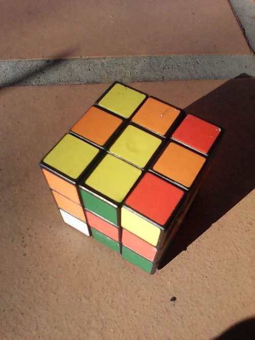 Retro Rubix Cube