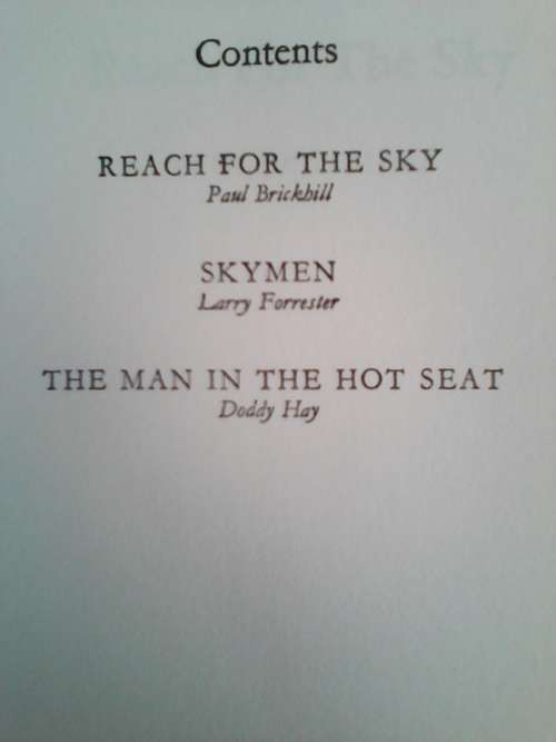 Three Great Air Stories (1974 Hardcover) Paul Brickhill / Larry Forrester / Doddy Hay