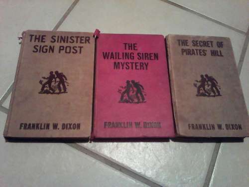 3 x Hardy Boys Circa 1936 / 1956 / 1966 (Hardcover) Franklin W.Dixon - Sold as one lot