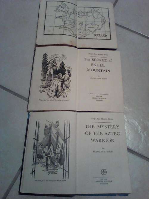 3 x Hardy Boys Circa 1969 / 1966 / 1964 (Hardcover) Franklin W.Dixon - Sold as one lot