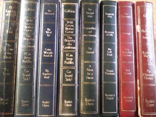 8 x Readers Digest Condensed Books - Sold as one lot (Sale)