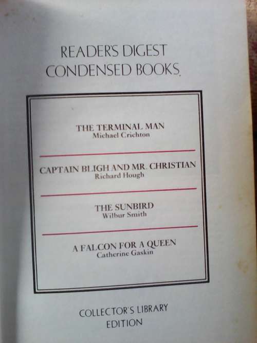 8 x Readers Digest Condensed Books - Sold as one lot (Sale)