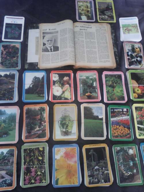 South African Garden @ Home 1967 - 1970 Folder + 821 Gardening Cards Circa 1978 - See Description