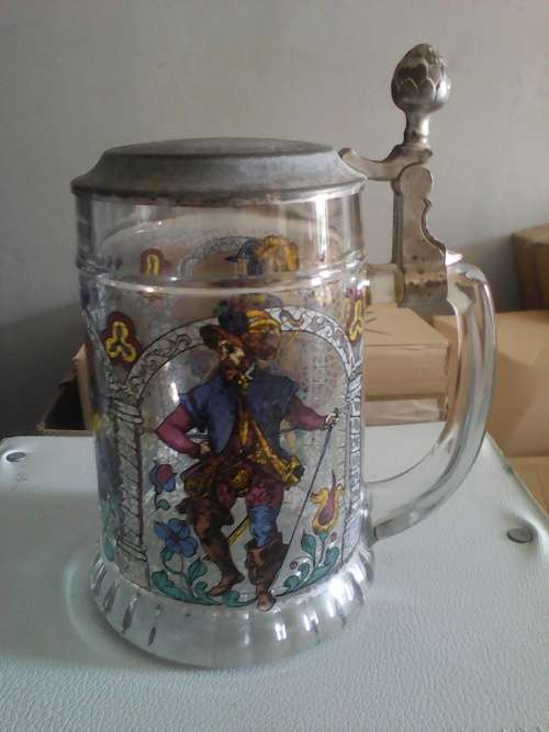 Vintage West German "Rein Zinn" BMF Beer Tankard (Mint condition)