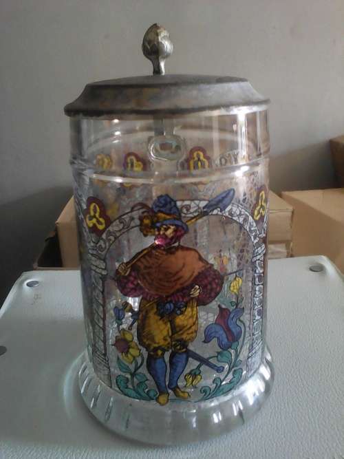 Vintage West German "Rein Zinn" BMF Beer Tankard (Mint condition)