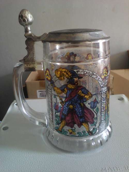Vintage West German "Rein Zinn" BMF Beer Tankard (Mint condition)