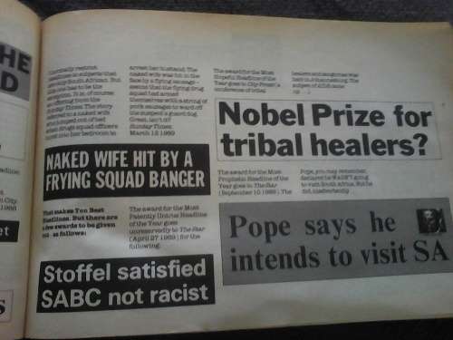 South Africa's 10 Best 1989 (Softcover) Jennifer Crwys - Williams