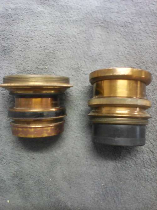 Circa 1885 Thorton Pickard Beck Brass Lens + Taylor Hobson lens (Free) See Description