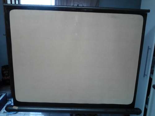 Vintage Lumaplak Projector Screen