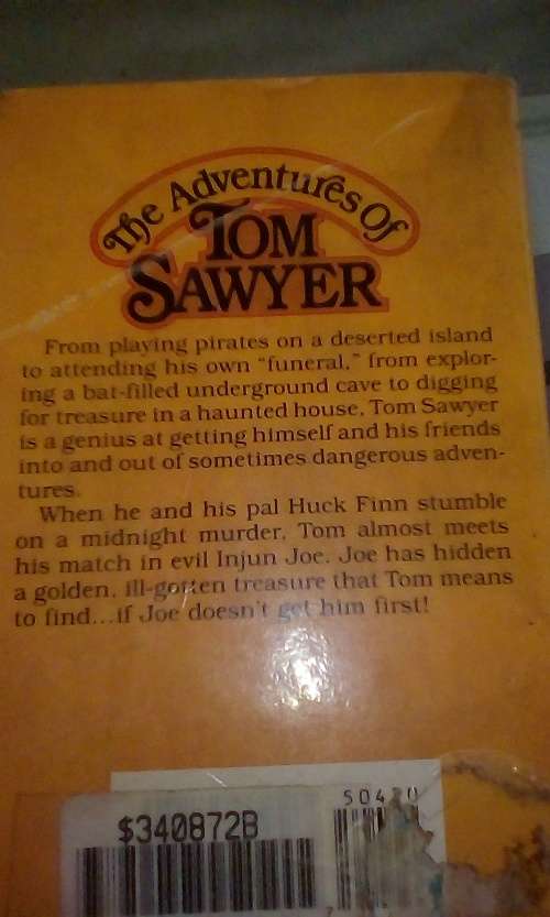 The Adventures of Tom Sawyer - Mark Twain paperback