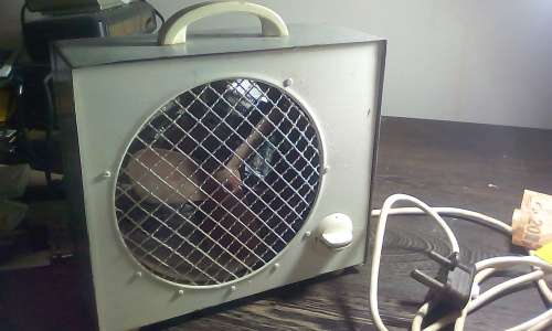 Vintage West German Fan Heater (Working)