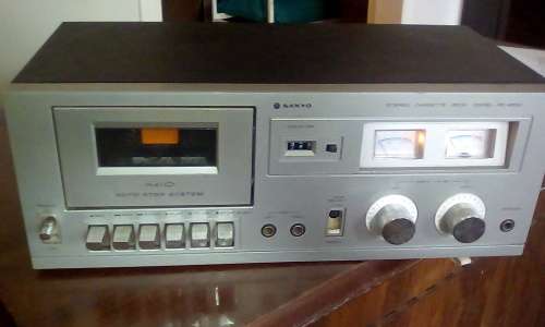 Early 80's Sanyo Stereo Cassette Deck Model RD 4550 (Working)