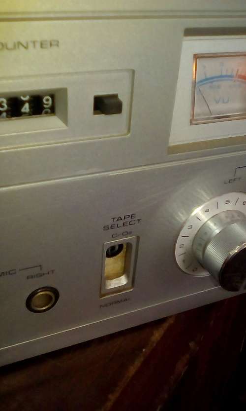 Early 80's Sanyo Stereo Cassette Deck Model RD 4550 (Working)