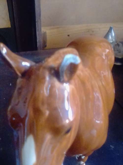 Vintage Beswick Cart Horse