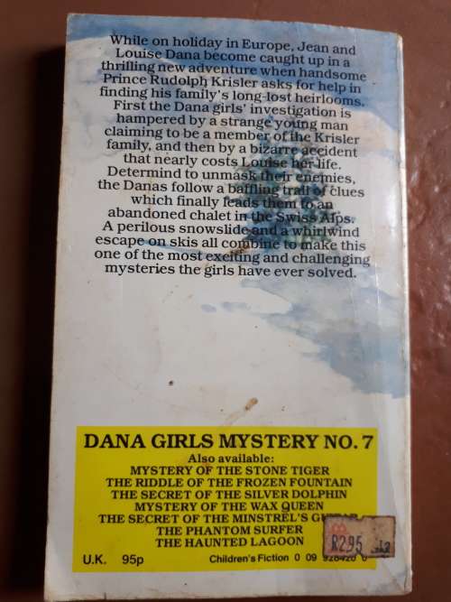 Carolyn Keene The Secret of the Swiss Chalet 1982 Paperback