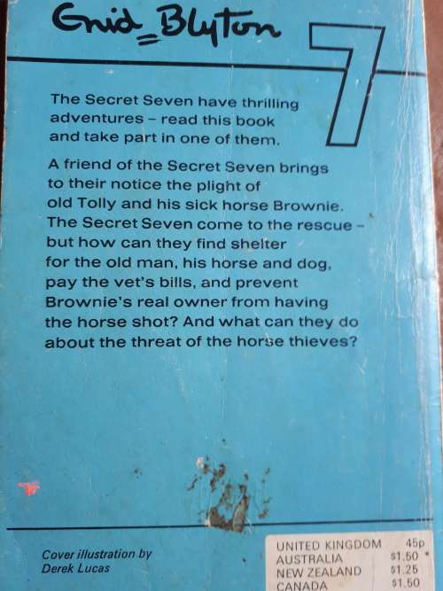 Enid Blyton Fun For The Secret Seven #15 1977 Paperback