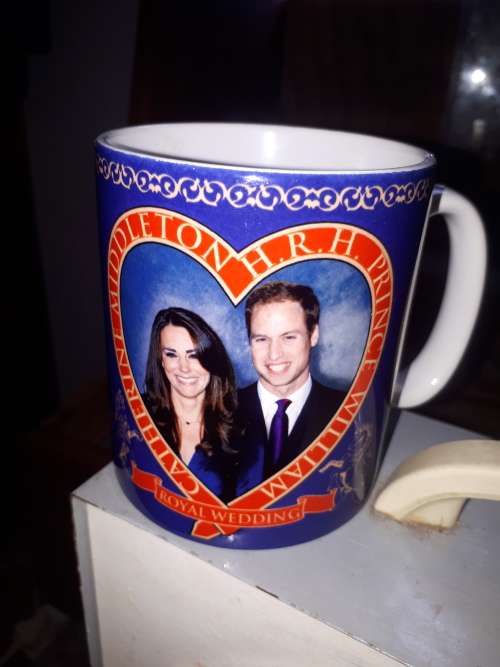 Catherine Middleton H.R.H Prince William Royal Wedding Mug