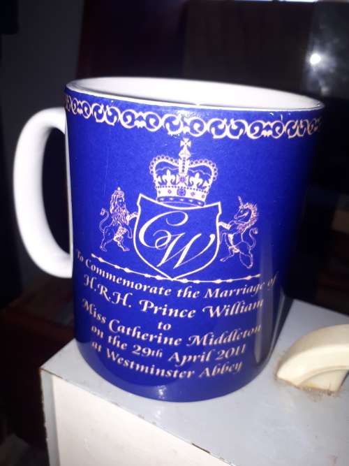 Catherine Middleton H.R.H Prince William Royal Wedding Mug