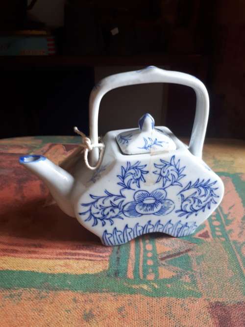 Vintage Miniature Porcelain TeaPot