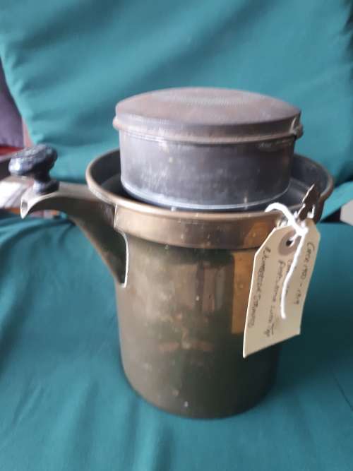 Circa 1900 - 1919 Brass Percolator