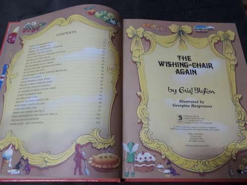 Enid Blytons The Wishing Chair Again Large Illustrated Hardcover